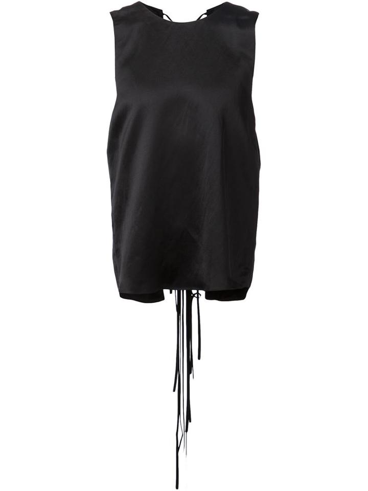 Juan Carlos Obando Drawstring Fastening Back Top