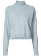 Le Kasha Cropped Sweater - Blue