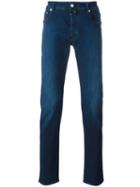 Jacob Cohen Stretched Skinny Jeans, Men's, Size: 34, Blue, Cotton/elastodiene/spandex/elastane