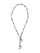 Vivienne Westwood Nereus Cord Pendant Necklace - Metallic