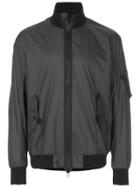 Helmut Lang Zipped Bomber Jacket - Black