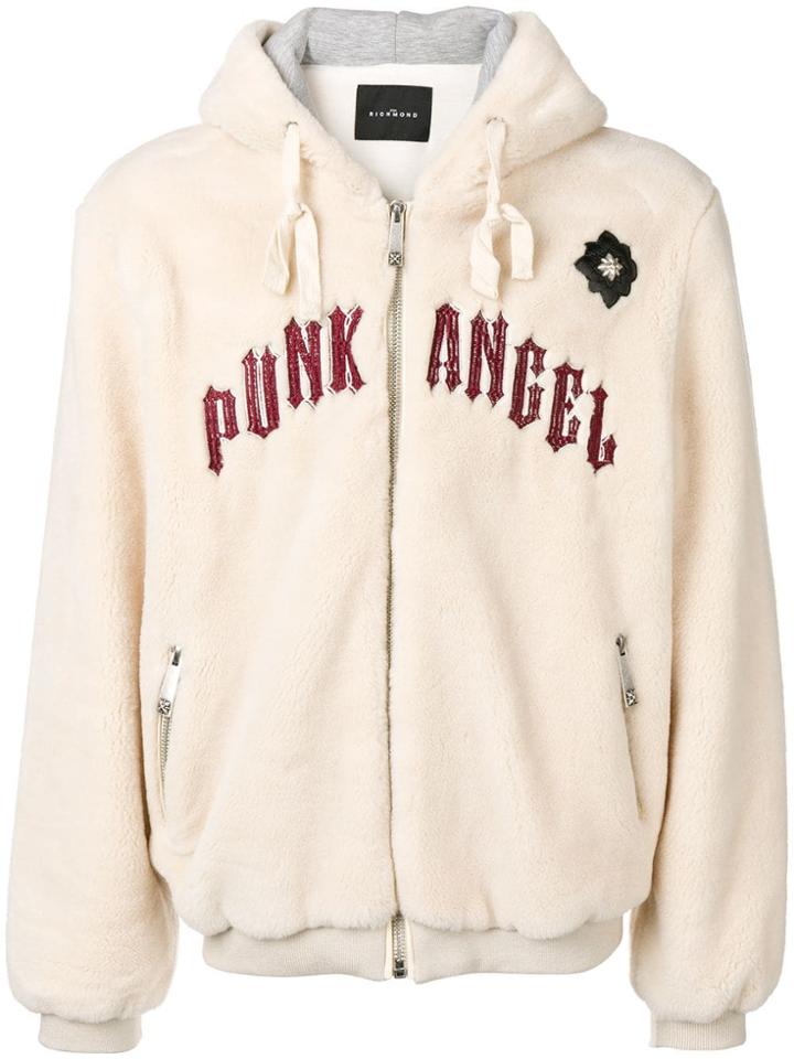 John Richmond Gayda Hooded Jacket - White