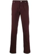 Brunello Cucinelli Slim-fit Jeans - Red