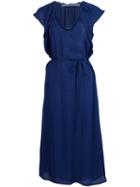 Raquel Allegra Waist Tie Midi Dress