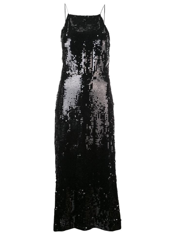 Jason Wu Collection Sequinned Cocktail Dress - Black