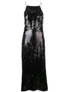 Jason Wu Collection Sequinned Cocktail Dress - Black