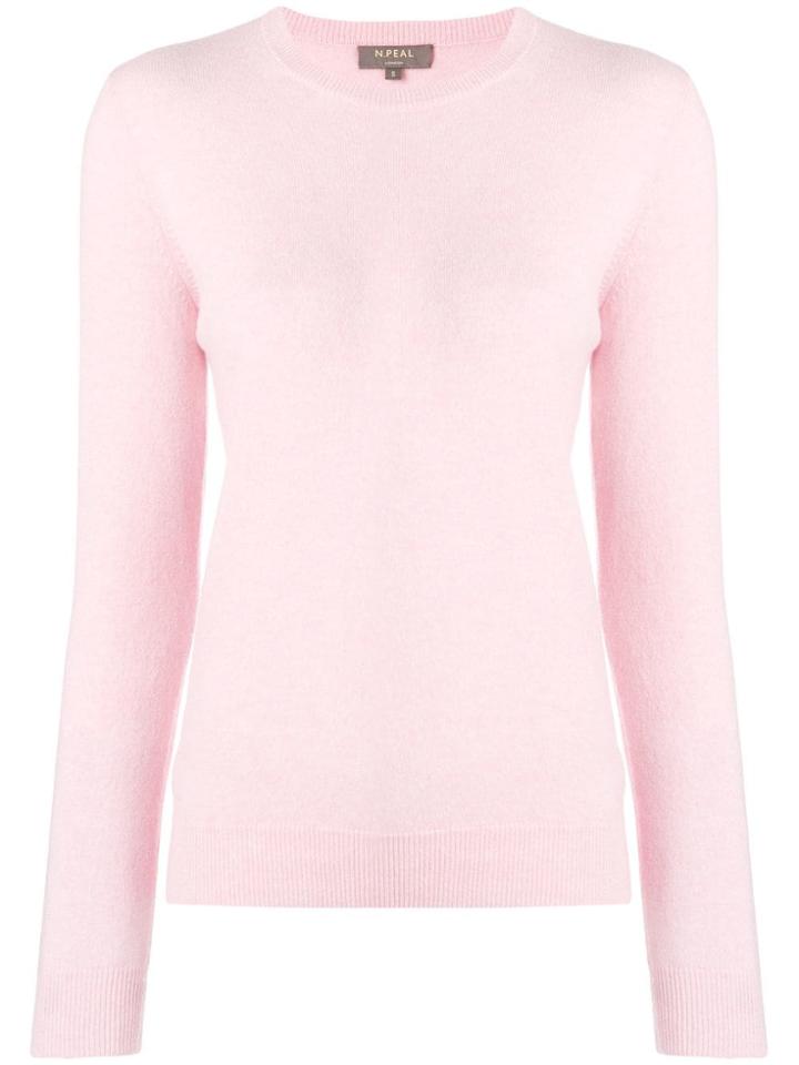 N.peal Round Neck Jumper - Pink