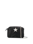 Stella Mccartney Star Quilted Cross-body Bag - Black