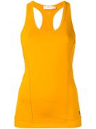 Adidas By Stella Mccartney Fitness Tank Top, Women's, Size: Small, Yellow/orange, Polyester/spandex/elastane