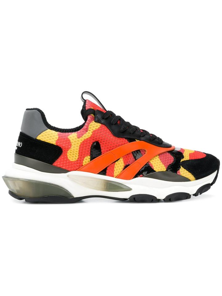 Valentino Valentino Garavani Camouflage Bounce Sneakers - Multicolour