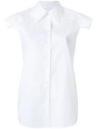 Mm6 Maison Margiela Structured Sleeve Shirt - White