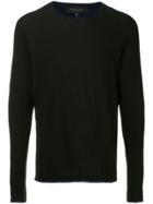 Rag & Bone Tripp Crew Jumper - Black