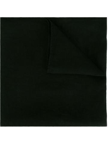 Blackyoto Plain Scarf, Women's, Black, Cotton