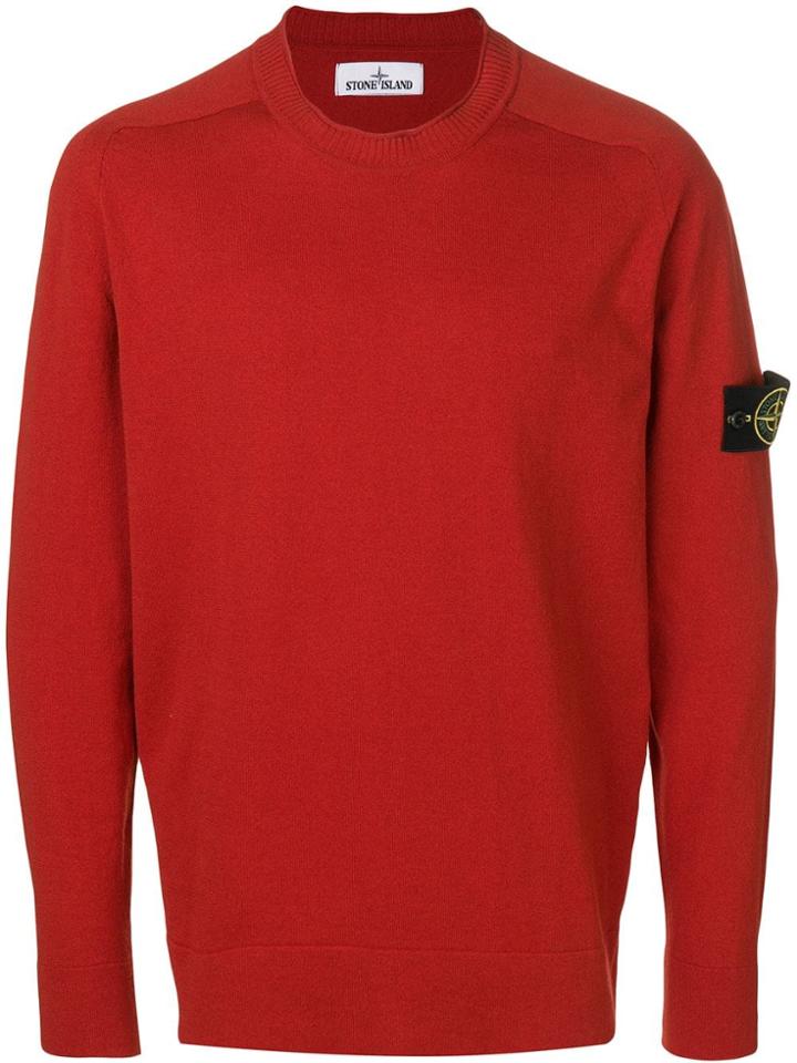 Stone Island Basic Sweater - Red