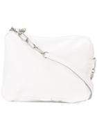 Mm6 Maison Margiela Mini Chain Crossbody Bag, Women's, White, Polyester/polyurethane