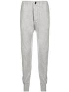Bassike Tapered Track Pants - Grey