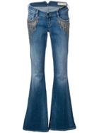 Diesel Flared Leg Jeans - Blue