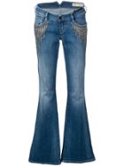 Diesel Flared Leg Jeans - Blue