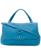 Zanellato Boxy Tote Bag - Blue