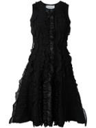 Dsquared2 Fit And Flare Textured Dress