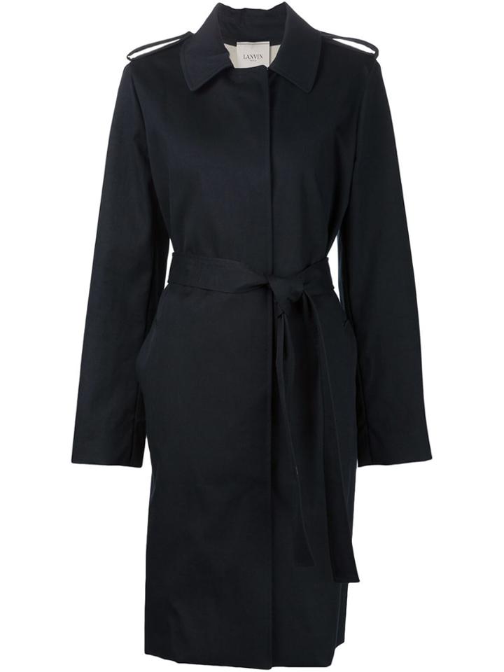 Lanvin Classic Trench Coat - Blue