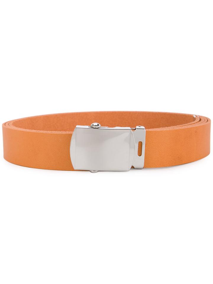 Loveless Skinny Belt - Yellow & Orange
