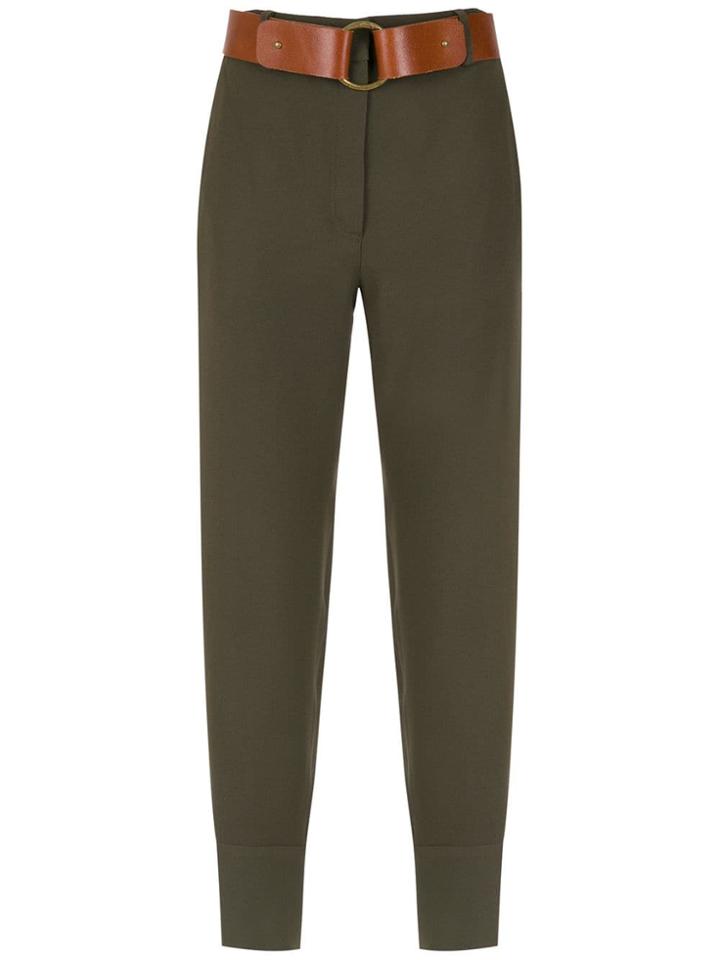Nk Belted Trousers - Green