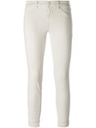 J Brand Skinny Trousers, Women's, Size: 26, Nude/neutrals, Cotton/spandex/elastane/lyocell
