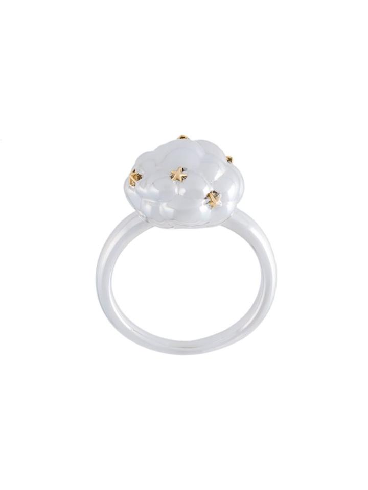 Bibi Van Der Velden Cloud Ring, Women's, Size: 52, Metallic