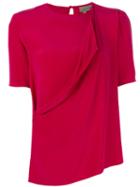 Tony Cohen - Classic Blouse - Women - Silk - 40, Women's, Pink/purple, Silk