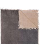 Faliero Sarti Two-tone Scarf - Brown
