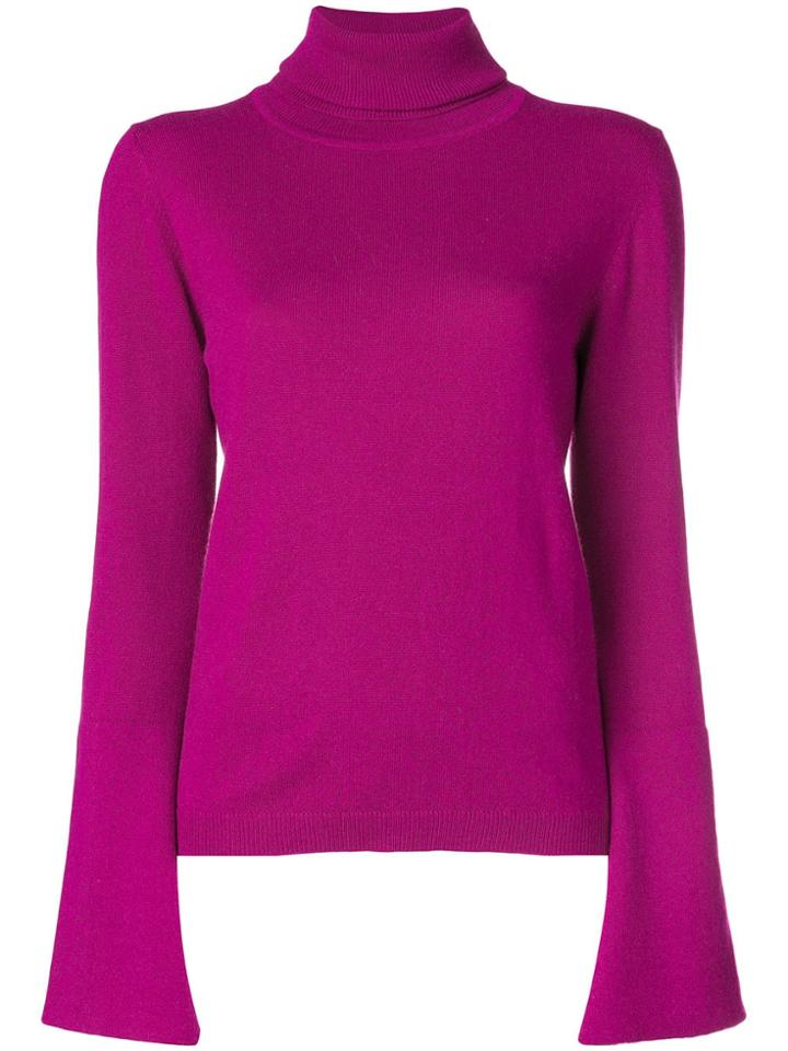 Antonia Zander Turtleneck Jumper - Pink