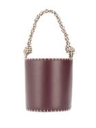 Ulla Johnson Nia Bucket Bag - Red