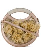 Delpozo Fringed Circular Bag - Brown