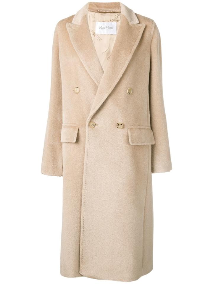 Max Mara Straight-fit Coat - Neutrals
