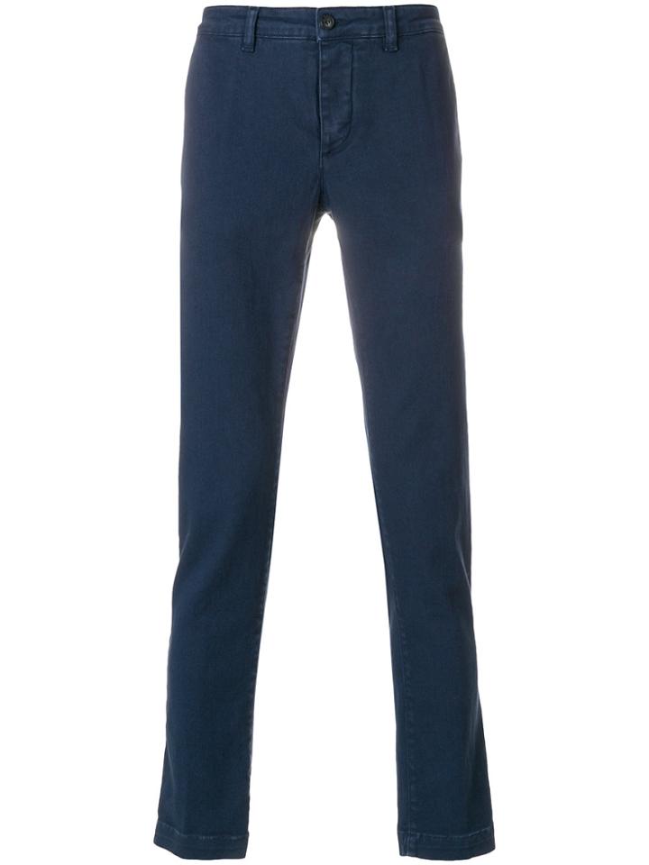 Al Duca D'aosta 1902 Straight Leg Trousers - Blue