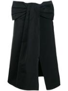 Rochas Bow Detail Skirt - Black