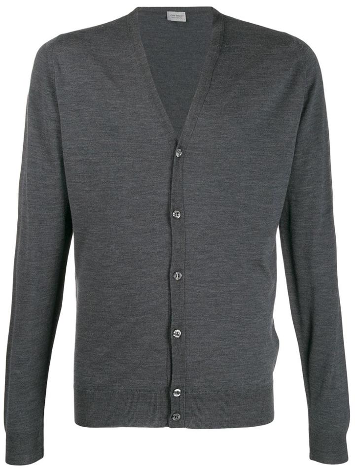 John Smedley Petworth Cardigan - Grey