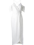 Manning Cartell Divine Excess Wrap Dress - White