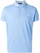 Etro Logo Polo Shirt, Men's, Size: Medium, Blue, Cotton