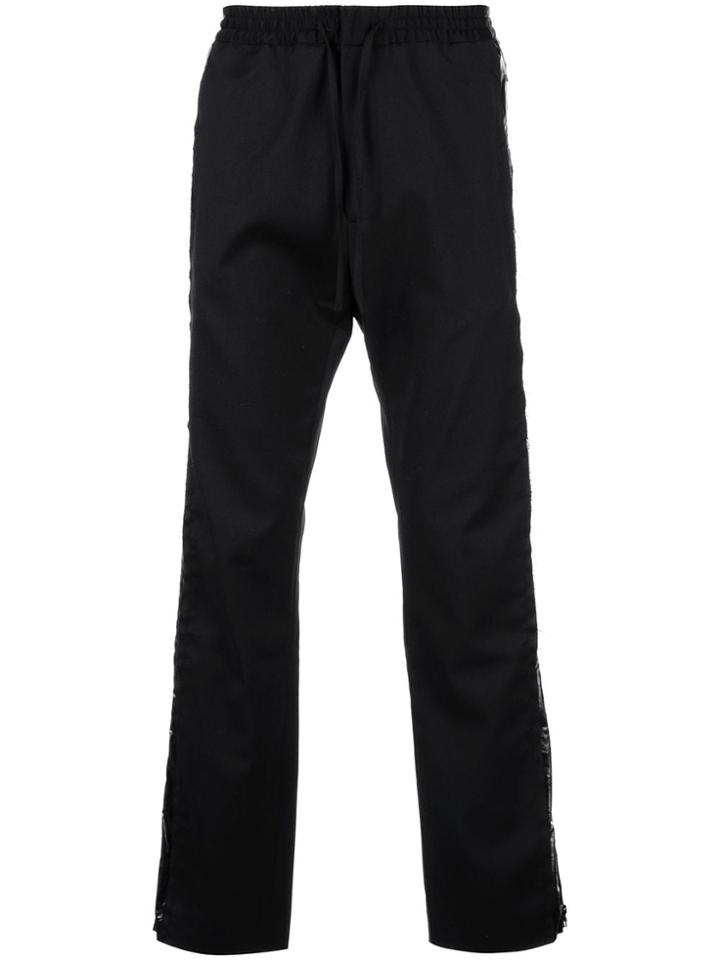 Cmmn Swdn Drawstring Waist Trousers - Black