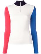 Alyx Colour Block Jumper, Women's, Size: Medium, Polyester/viscose