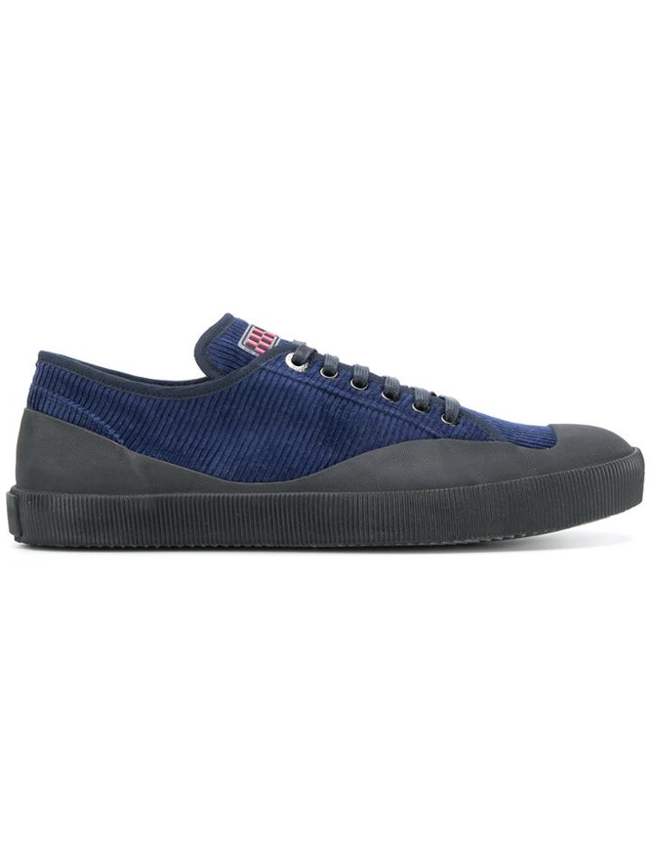 Lanvin Two Tone Low Top Sneakers - Blue