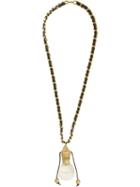 Chanel Pre-owned Chanel Light Bulb Motif Necklace - Metallic