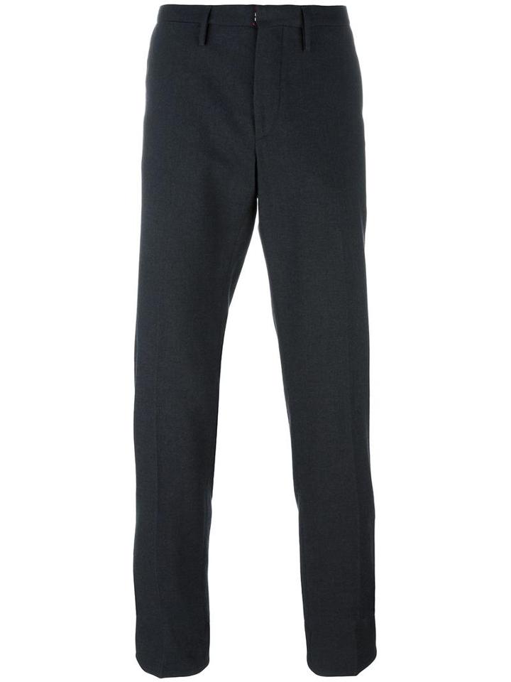Incotex Slim-fit Tailored Trousers, Men's, Size: 52, Grey, Cotton/wool