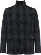Attachment Button Up Jacket - Blue