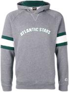 Atlantic Stars Logo Print Hoodie - Grey