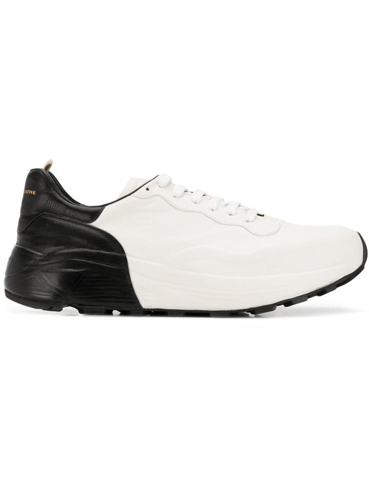 Officine Creative Sphyke Two-tone Sneakers - White