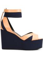 Pierre Hardy Ankle Strap Wedge Sandals