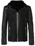 S.w.o.r.d 6.6.44 Faux Fur Lined Jacket - Black